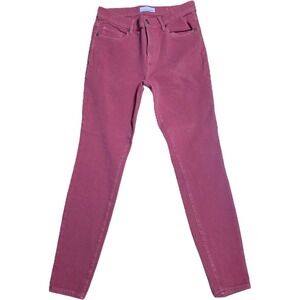 NWOT LOFT Legging Jeans‎ Pink Colored Skinny Fit Women's Size 28